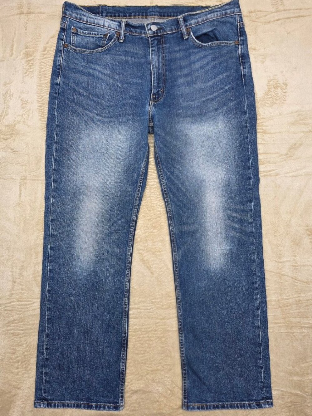 Levi’s 514 Straight Fit Jeans 38x30 Blue Denim Stretch